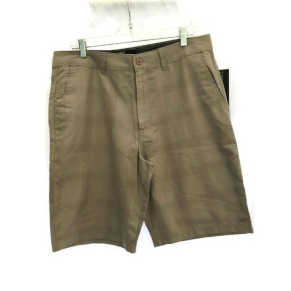 O/'Neill Boys Delta Plaids /& Checks 18/" Casual Chino Shorts Sz 26